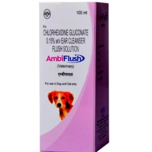 Intas Ambiflush Ear Cleaner for Dogs | Gentle Ear Cleaning Solution