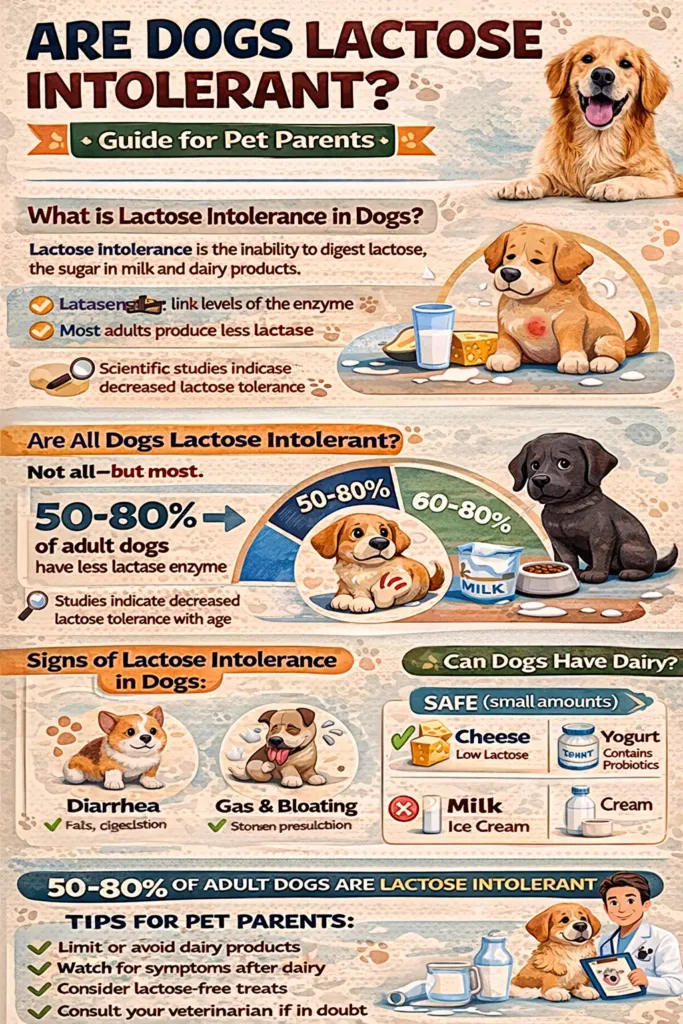 are dogs lactose intolerant