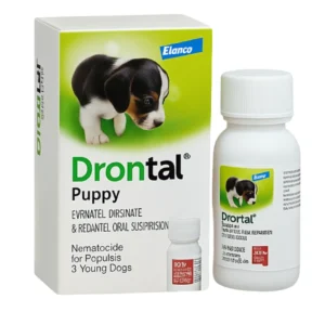 Elanco Drontal Puppy Dewormer Syrup 40ml | Effective Worm Control for Puppies
