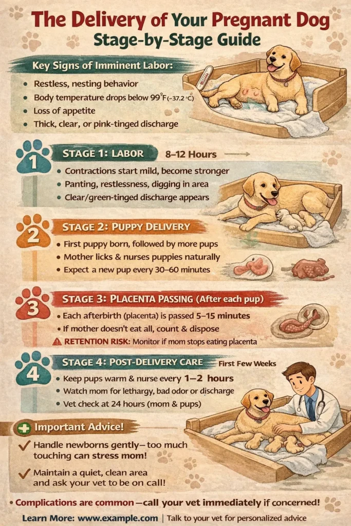 when do dogs get pregnant, give birth, and go into heat 2