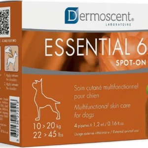 Essential 6 Spot On Dogs 10–20kg | Dermoscent Skin & Coat Care