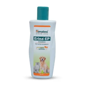 Himalaya Erina EP Flea Shampoo for Dogs & Cats 200ml | Tick & Flea Control