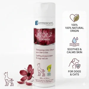 Dermoscent Atop 7 Shampoo for Dogs & Cats 200ml – Soothing Skin Care Formula